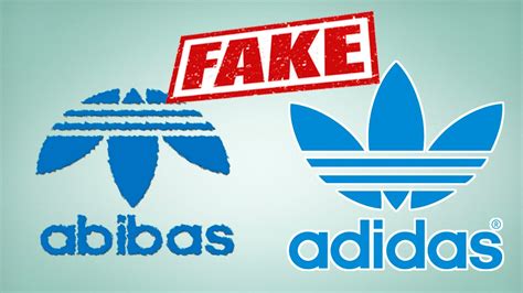 adidas logo vs real.